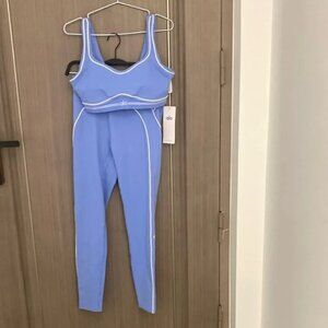 ALO Yoga Women’s Blue Sports Bra Set